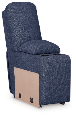 Console with Storage In Solid Navy Performance Fabric;Next-Gen Nuvella™;Fabric