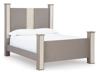 Surancha Queen Poster Headboard Panel