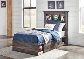 Drystan Twin/Full Side Storage with Rails