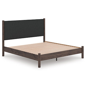 Pamytta King Upholstered Panel Headboard