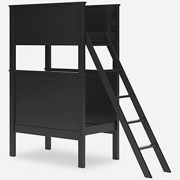 Nextonfort Twin/Twin Bunk Display Kit Rails/Ladder