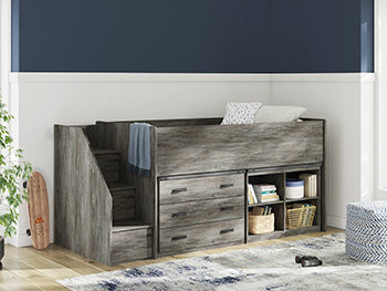 Frandern Left Storage Steps with Loft Ends