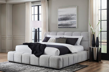 Grendusk California King Upholstered Rails