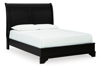 Chylanta Queen Panel Footboard with Rails