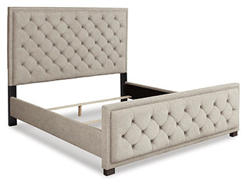 Bellvern Queen Upholstered Rails
