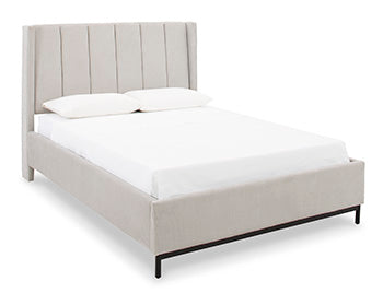 Freslowe Queen Upholstered Footboard with Rails