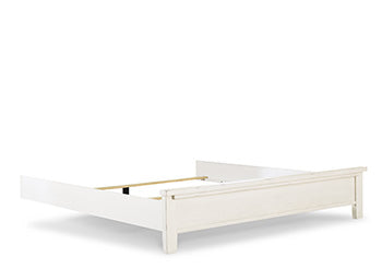 Braunter California King Panel Footboard with Rails