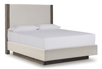 Anibecca Queen Upholstered Panel Headboard