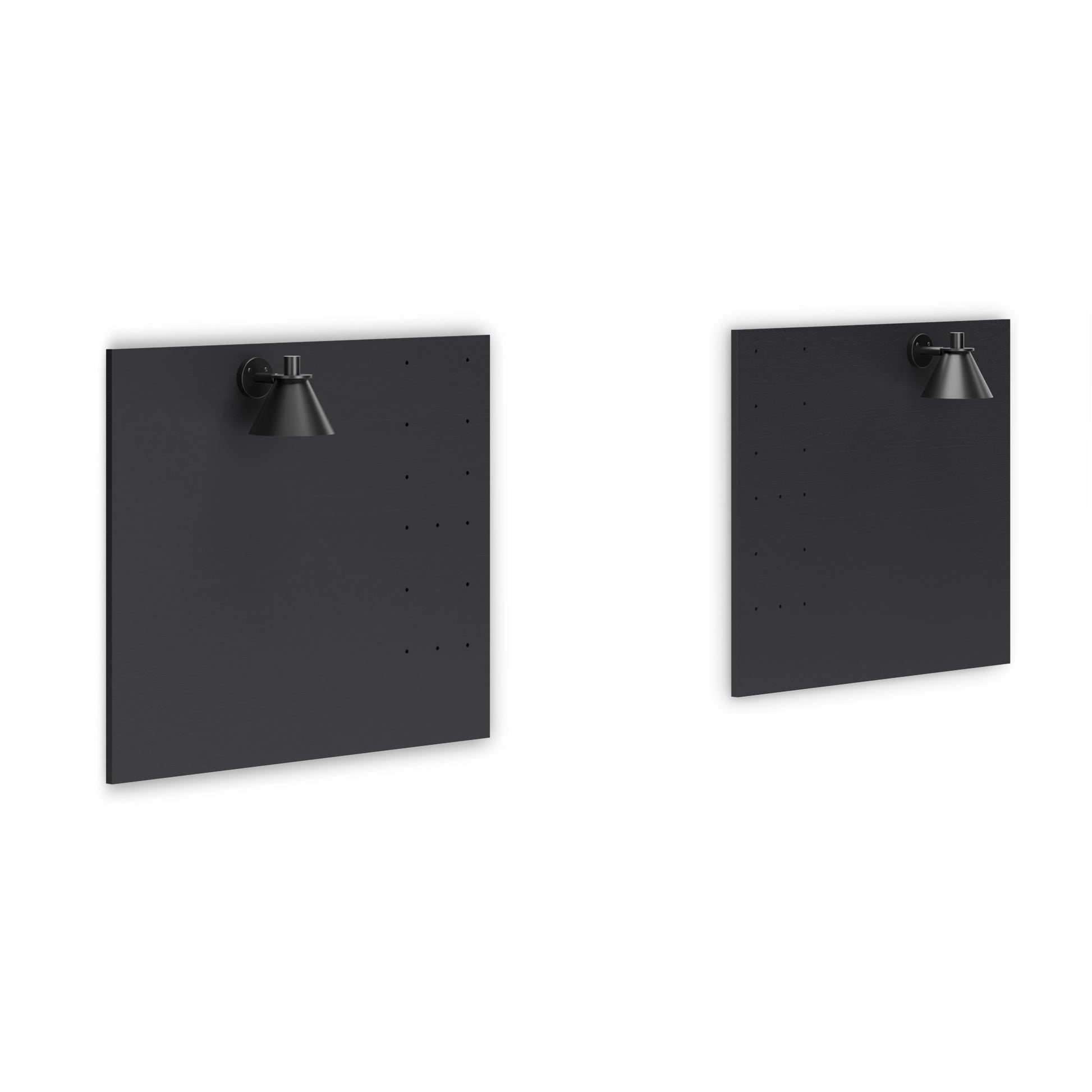 Charlang Lighted Headboard Extension (Set of 2)