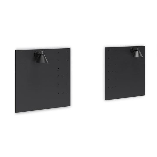 Charlang Lighted Headboard Extension (Set of 2)