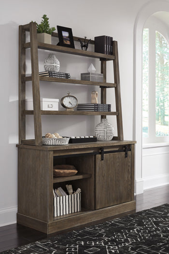 Luxenford 48" Home Office Desk Hutch