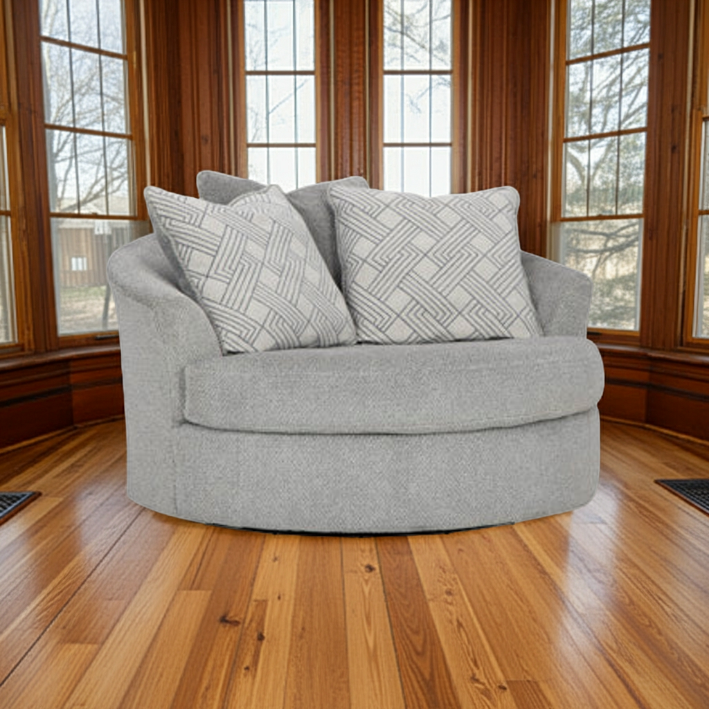 Casselbury Oversized Swivel Accent Chair