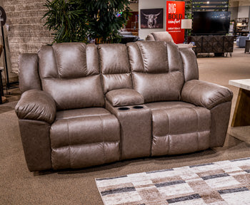 Lowilla Reclining Loveseat with Console