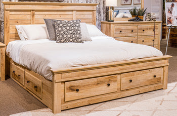 Makidern King Storage Footboard