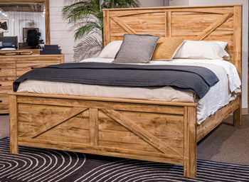 Maystonna King Crossbuck Panel Footboard