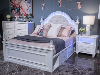 Kozlani Twin/Full Side Storage with Rail