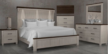 Darborn California King Panel Rails
