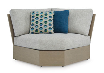 Kimpton Isle Outdoor Corner Chair with Cushion