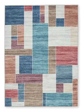 Numore 8' x 9'11" Washable Rug