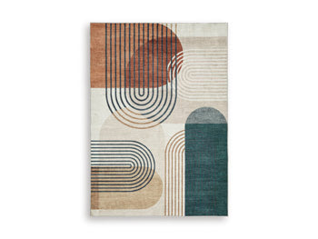 Farrendale Washable 8' x 10' Area Rug